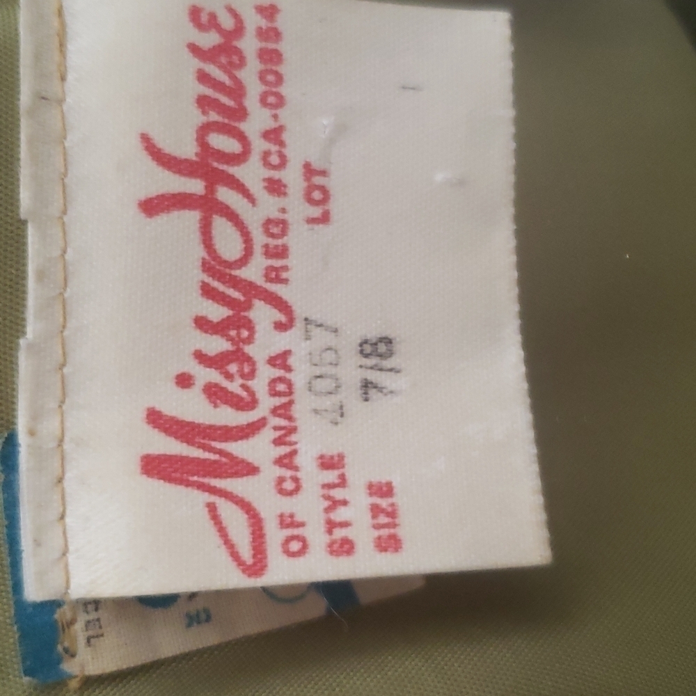 2× HP. Vtg Missy House Of Canada Pleated Jumpsuit. - Picture 15 of 16